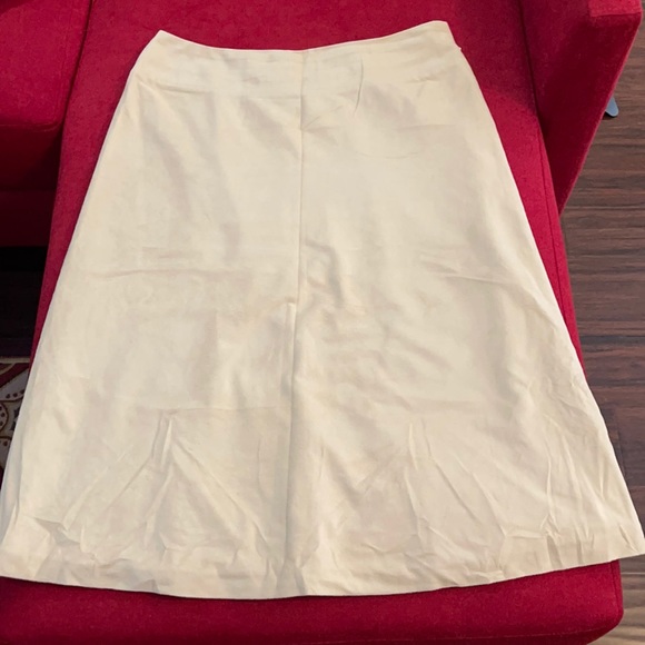 Sigrid Olsen Women’s Size 12 Faux Suede Skirt - Picture 1 of 9